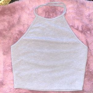 Silver Garage halter